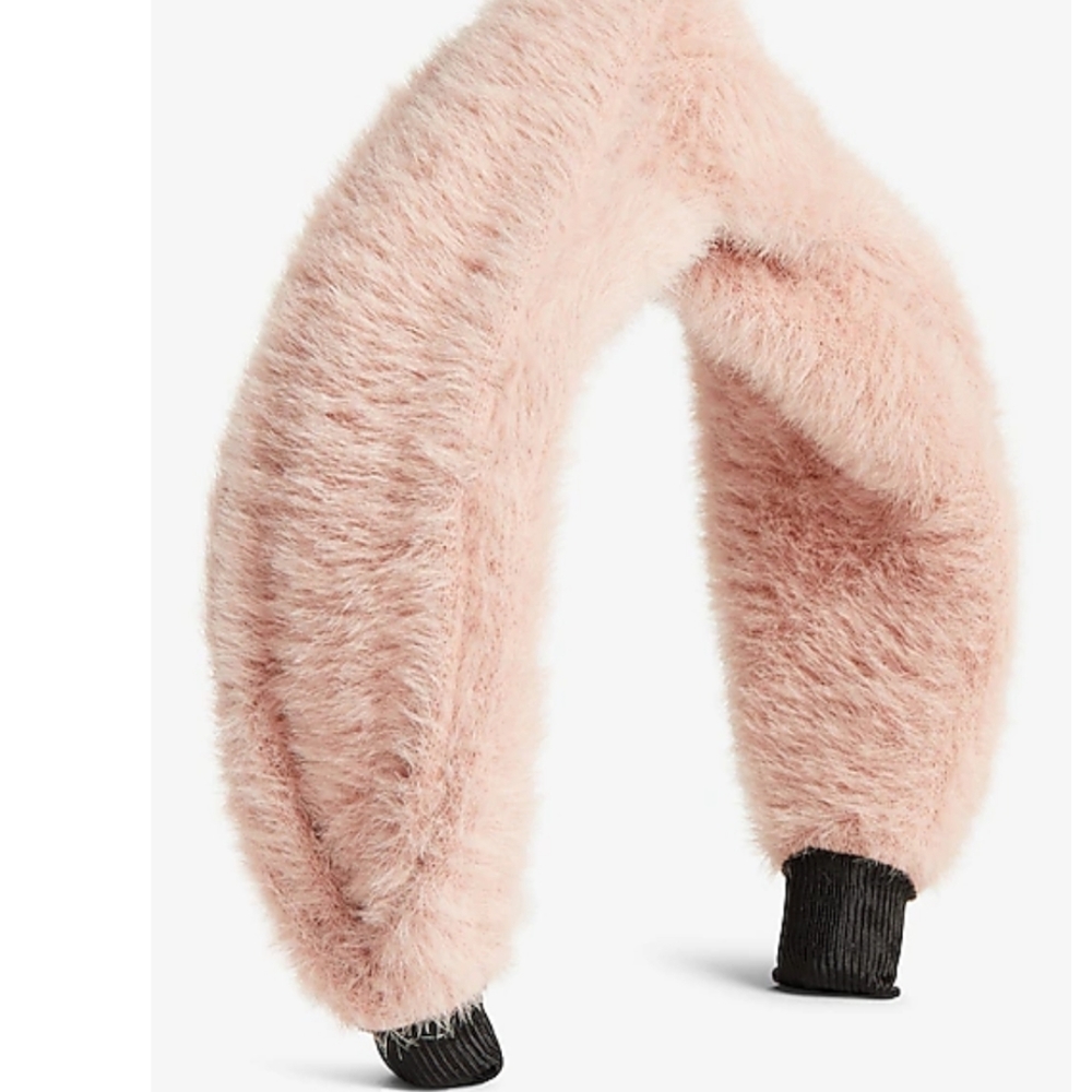 Express Faux Fur Knotted Headband